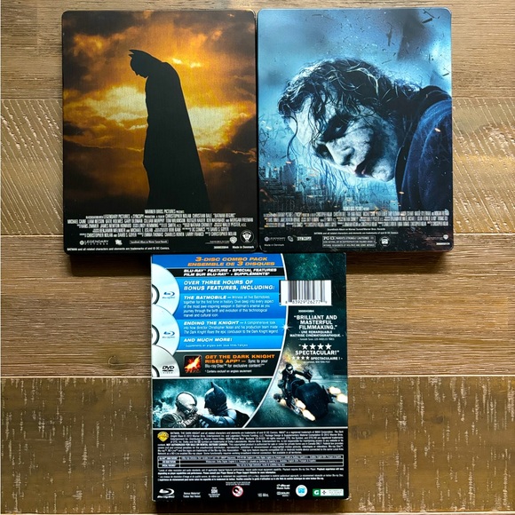 The Dark Knight Trilogy Blu-Ray - Picture 2 of 3